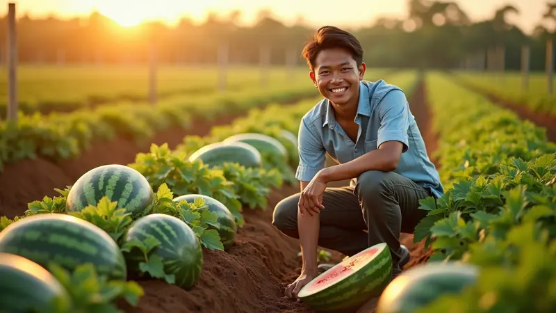 Semangka: Buah Murah Meriah Saat Panen Melimpah